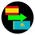 spanish to kazakh translator android application logo